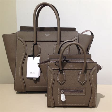 celine phantom vs luggage|celine nano luggage tote bag.